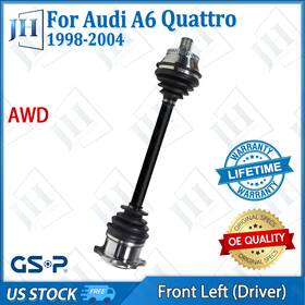 Cv41248 Gsp Oe Front Left Driver Cv Axle Shaft For 1998-04 Audi A6 Quattro V6 2.8l 3.0l Awd