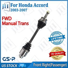 Cv41310 Gsp Oe Front Right Cv Axle Shaft For Honda Accord Fwd Manual Trans 2003 04 05 06 07