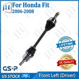 Cv41341 Gsp Oe Front Left Driver Cv Axle Shaft Joint For Honda Fit L4-1.5l 2006 2007 2008