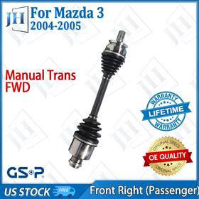 Cv41389 Gsp Oe Front Right Passenger Cv Axle Shaft For 2004-2005 Mazda 3 L4 2.3l Fwd Manual