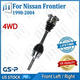 Cv41435 Gsp Oe Front Left / Right Cv Axle Shaft For 1998-2004 Nissan Frontier Xterra Rwd 4wd