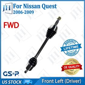 Cv41436 Gsp Oe Front Left Driver Cv Axle Shaft For 2004 05 06 07 08 09 Nissan Quest V6 Fwd