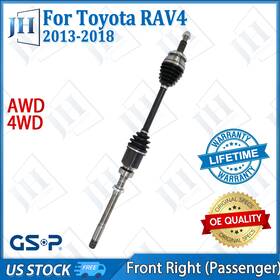 Cv41498xd Gsp Oe Front Right Passenger Cv Axle Shaft For 13-18 Toyota Rav4 L4 V6 Awd4wd Xtreme
