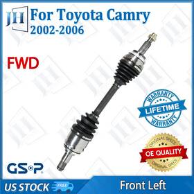 Cv41520 Gsp Oe Front Left Cv Axle Shaft For 02-08 Toyota Camry Highlander Solara V6-3.3l Fwd