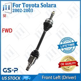 Cv41525 Gsp Oe Front Left Driver Cv Axle Shaft For 2002-2003 Toyota Solara Se L4-2.4l Fwd