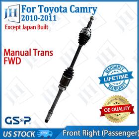 Cv41529 Gsp Oe Front Right Passenger Cv Axle Shaft For 10-11 Toyota Camry L4-2.5l Fwd Manual