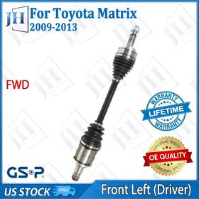 Cv41533 Gsp Oe Front Left Driver Cv Axle Shaft For 2009-2013 Toyota Matrix Corolla L4 Fwd