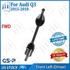 Cv41601 Gsp Oe Front Left Driver Cv Axle Shaft For 2015 2016 17 18 Audi Q3 L4 1.4l 2.0l Fwd