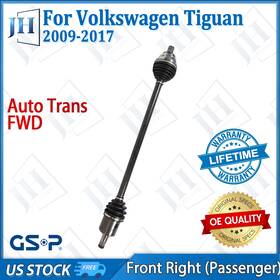 Cv41602 Gsp Oe Front Right Passenger Cv Axle Shaft For 2009-2017 Volkswagen Tiguan Fwd Auto