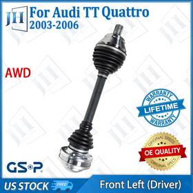 Cv41603 Gsp Oe Front Left Driver Cv Axle Shaft For 2003 04 05 06 Audi Tt Quattro L4 1.8l Awd