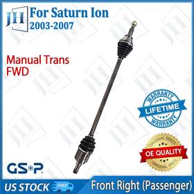 Cv41671 Gsp Oe Front Right Passenger Cv Axle Shaft For 2005 06 07 Saturn Ion L4 Fwd Manual