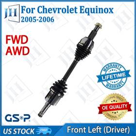 Cv41689 Gsp Oe Front Left Cv Axle Shaft For Chevrolet Equinox Pontiac Torrent V6 3.4l 05-06