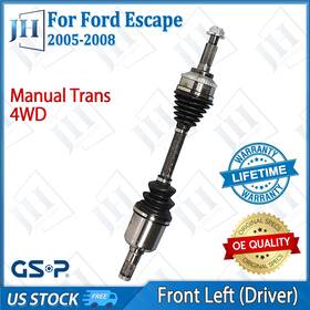 Cv41762 Gsp Oe Front Left Driver Cv Axle Shaft For 2005 06 07 08 Ford Escape 2.3l 4wd Manual