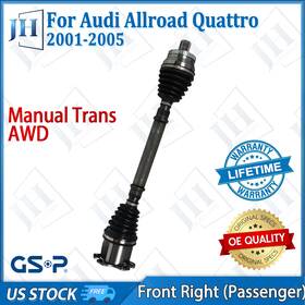 Cv41823 Gsp Oe Front Right Passenger Cv Axle Shaft For 01-05 Audi Allroad Quattro Awd Manual
