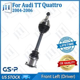 Cv41825 Gsp Oe Front Left Driver Cv Axle Shaft For 2004 2005 2006 Audi Tt Quattro V6-3.2l