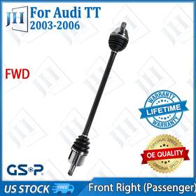 Cv41829 Gsp Oe Front Right Passenger Cv Axle Shaft For 2003 04 05 2006 Audi Tt L4 1.8l Fwd