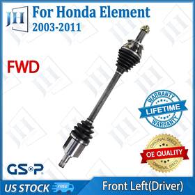 Cv41847 Gsp Oe Front Left Driver Cv Axle Shaft Joint For 2003-2011 Honda Element L4 2.4l Fwd