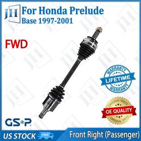 Cv41856 Gsp Oe Front Right Passenger Cv Axle Shaft For Honda Prelude Base Fwd 1997-2001