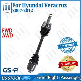 Cv41872 Gsp Oe Front Right Passenger Cv Axle Shaft For 2007-2012 Hyundai Veracruz V6 Fwd Awd