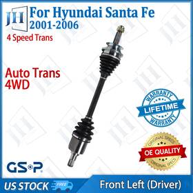 Cv41885 Gsp Oe Front Left Driver Cv Axle Shaft For 2001-06 Hyundai Santa Fe V6-2.7l 4wd Auto