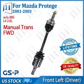 Cv41931 Gsp Oe Front Left Driver Cv Axle Shaft For 2001-03 Mazda Protege Fwd Manual Without Abs