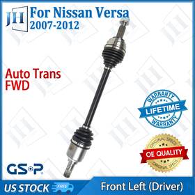 Cv42025 Gsp Oe Front Left Driver Cv Axle Shaft For 2007-12 Nissan Versa L4 1.8l Fwd Auto