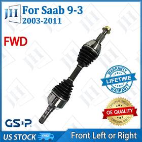 Cv42034 Gsp Oe Front Left/right Cv Axle Shaft For 07 08 Cadillac Bls 03-11 Saab 9-3 9-3x Fwd