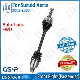 Cv42080 Gsp Oe Front Right Passenger Cv Axle Shaft For 2002 03 Suzuki Aerio L4-2.0l Fwd Auto
