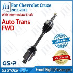 Gsp Cv42355 Oe Front Right Cv Axle Shaft For Chevy Cruze Eco Ltz L4 1.4l Fwd Auto 2011 2012