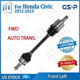 Cv42436 Gsp Oe Front Left Cv Axle Joint Shaft For 2012-15 Honda Civic Auto Trans 1.8l Fwd