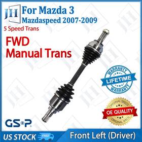 Cv42449 Gsp Oe Front Left Cv Axle Shaft For Mazda 3 Mazdaspeed Fwd Manual 5 Speed 2007 08 09