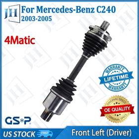 Cv42452 Gsp Oe Front Left Cv Axle Shaft For 2003 04 05 Benz C240 C320 06 07 C280 C350 4matic