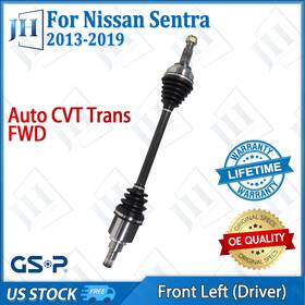 Cv42466 Gsp Oe Front Left Driver Cv Axle Shaft For 13-19 Nissan Sentra Fwd Auto Cvt L4 1.8l