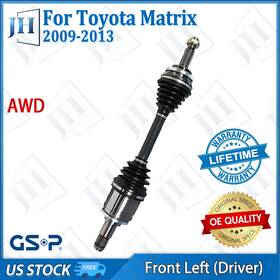 Cv42480 Gsp Oe Front Left Driver Cv Axle Shaft For 2009-2013 Toyota Matrix L4-2.4l Awd