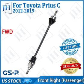 Cv42624 Gsp Oe Front Right Cv Axle Shaft For 2012 13 14 15 16 17 18 19 Toyota Prius C Fwd