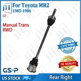 Cv42646 Gsp Oe Rear Right Passenger Cv Axle Shaft For 85 86 Toyota Mr2 Gt L4-1.6l Rwd Manual