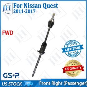 Cv42675 Gsp Oe Front Right Passenger Cv Axle Shaft For 2011-2017 Nissan Quest V6 3.5l Fwd