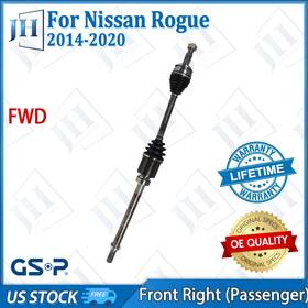 Cv42687 Gsp Oe Front Right Passenger Cv Axle Shaft For 2014-2020 Nissan Rogue L4 2.5l Fwd