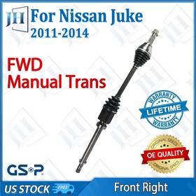 Cv42701 Gsp Oem Front Right Cv Axle Shaft For 2011 12 13 14 Nissan Juke L4 1.6l Fwd Manual