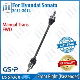 Cv42775 Gsp Oe Front Right Passenger Cv Axle Shaft For 2011 12 Hyundai Sonata Gls Fwd Manual