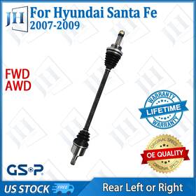 Gsp Cv42781 Oe Rear Left Or Right Cv Axle Shaft For 2007 2008 2009 Hyundai Santa Fe Awd Fwd