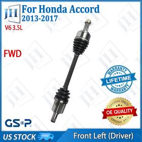 Gsp Cv42826 Oe Front Left Driver Cv Axle Shaft Joint For 2013-2017 Honda Accord V6 3.5l Fwd