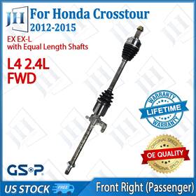 Cv42831 Gsp Oe Front Rh Passenger Cv Axle Shaft For 12 13 14 15 Honda Crosstour L4 2.4l Fwd