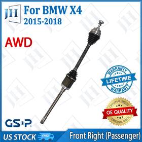 Cv42839 Gsp Oe Front Right Passenger Cv Axle Shaft For 11-17 Bmw X3 15 16 17 18 X4 Awd