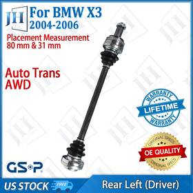 Cv42858 Gsp Oe Rear Left Driver Cv Axle Shaft Joint For 2004 2005 2006 Bmw X3 Awd Auto Trans