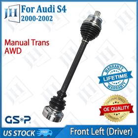 Cv42863 Gsp Oe Front Left Driver Cv Axle Shaft For 2000 01 02 Audi S4 A4 V6-2.7l Awd Manual