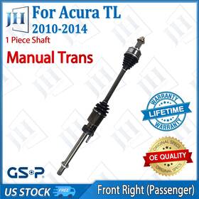 Cv42866 Gsp Oe Front Right Cv Axle Shaft For Acura Tl Sh-awd V6-3.7l Manual 2010 11 12 13 14