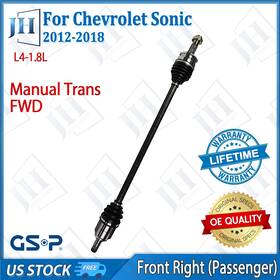 Cv43019 Gsp Oe Front Right Passenger Cv Axle Shaft For 2012-2018 Chevy Sonic 1.8l Fwd Manual