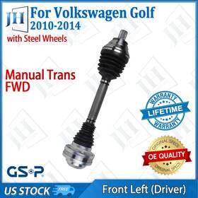 Cv43065 Gsp Oe Front Left Driver Cv Axle Shaft For 2010-2014 Volkswagen Golf Fwd Manual