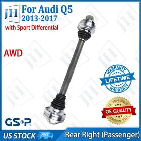 Cv43067 Gsp Oe Rear Right Passenger Cv Axle Shaft For 13-17 Audi Q5 A6 A8 A7 Quattro Sq5 Awd